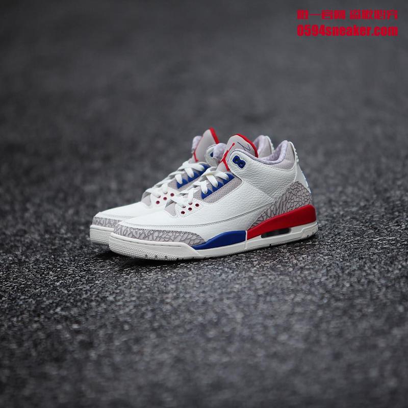 Air Jordan 3,136064-140,发售,开箱  本周末发售！Air Jordan 3 “International Flight” 实物图赏