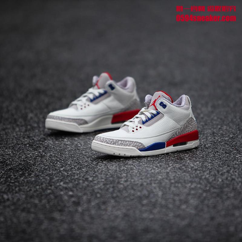 Air Jordan 3,136064-140,发售,开箱  本周末发售！Air Jordan 3 “International Flight” 实物图赏