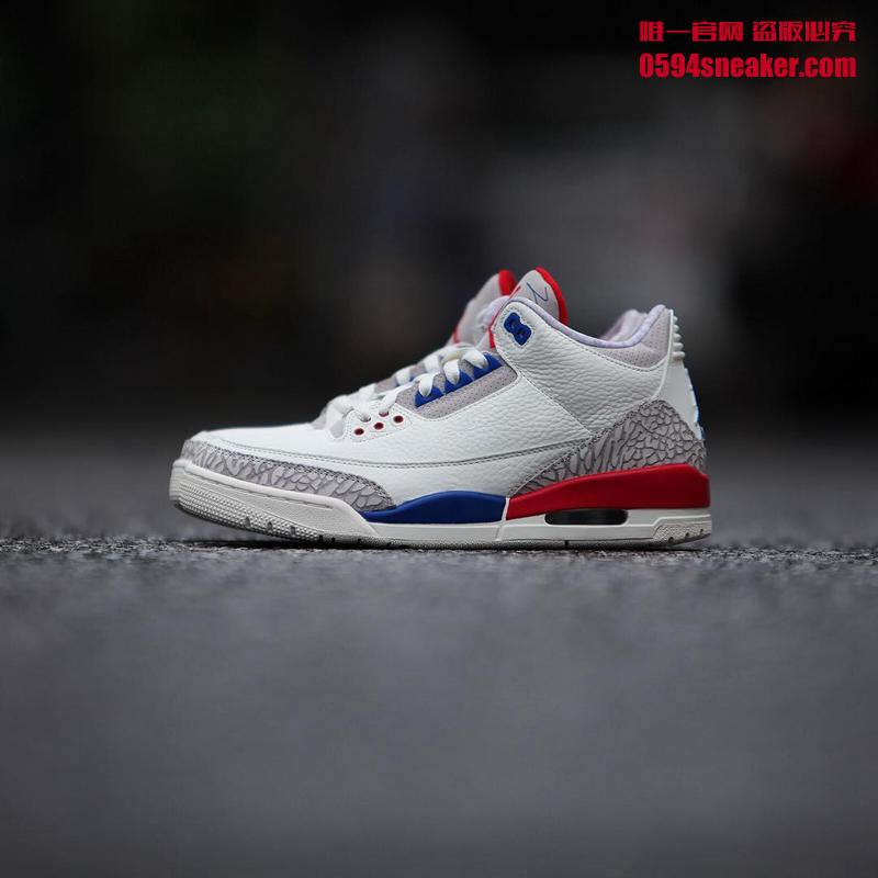 Air Jordan 3,136064-140,发售,开箱  本周末发售！Air Jordan 3 “International Flight” 实物图赏