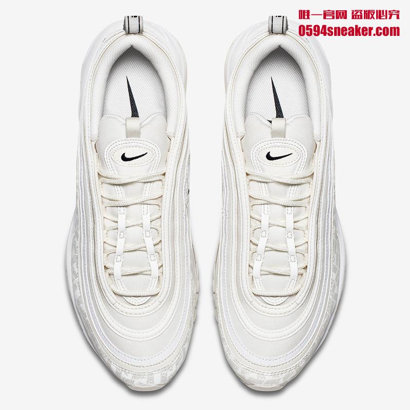 Nike,Air Max 97,AR4259-100  反光效果有惊喜！Air Max 97 “Reflective Logo” 官图释出