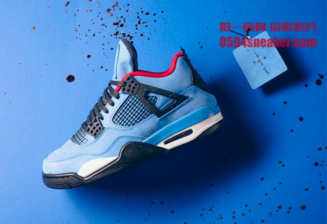 308497-406,AJ4,Air Jordan 4,发售 308497-406AJ4 6 月 9 日发售，Air Jordan 4 “Travis Scott” 迎来官方发布