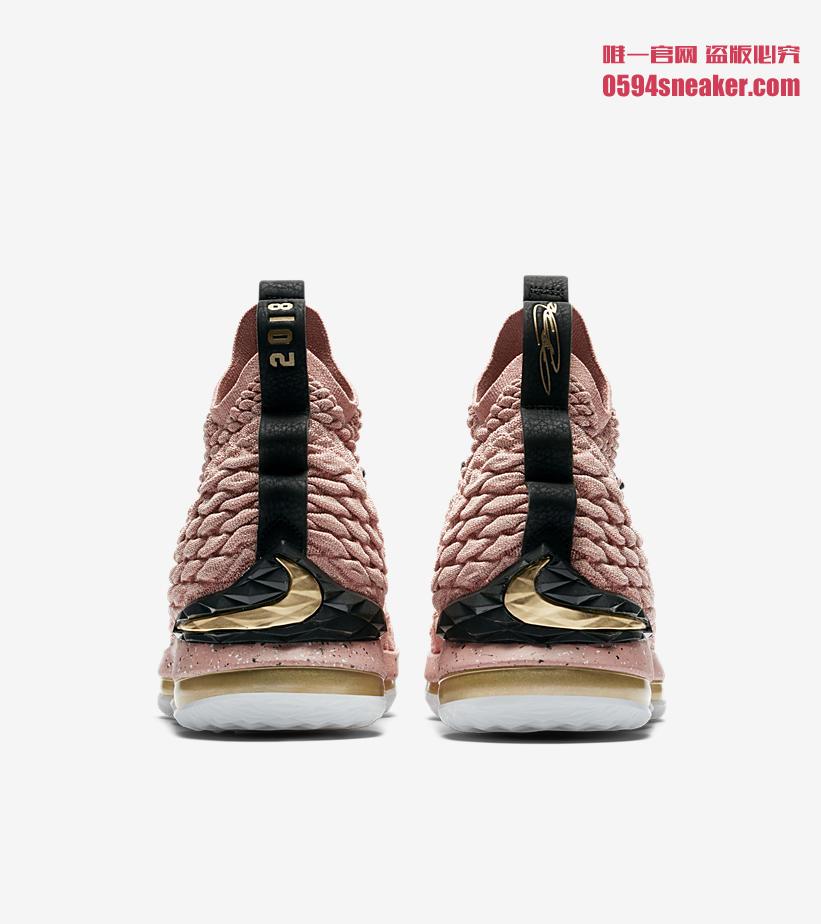 897650-600,LBJ15,LeBron 15,Nik 897650-600 奢华玫瑰金！LeBron 15 LMTD EP “Hollywood” 刚刚发售