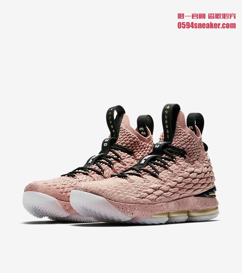 897650-600,LBJ15,LeBron 15,Nik 897650-600 奢华玫瑰金！LeBron 15 LMTD EP “Hollywood” 刚刚发售