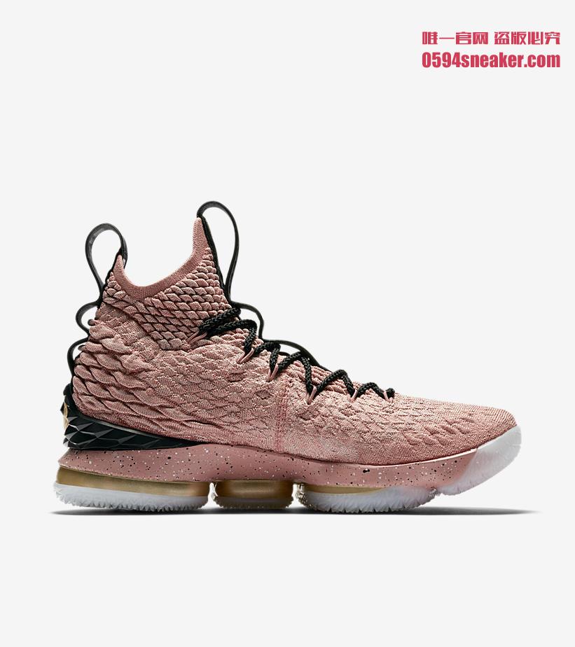 897650-600,LBJ15,LeBron 15,Nik 897650-600 奢华玫瑰金！LeBron 15 LMTD EP “Hollywood” 刚刚发售