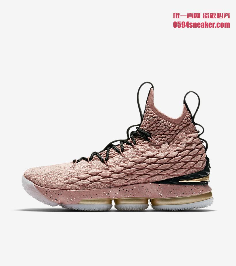 897650-600,LBJ15,LeBron 15,Nik 897650-600 奢华玫瑰金！LeBron 15 LMTD EP “Hollywood” 刚刚发售