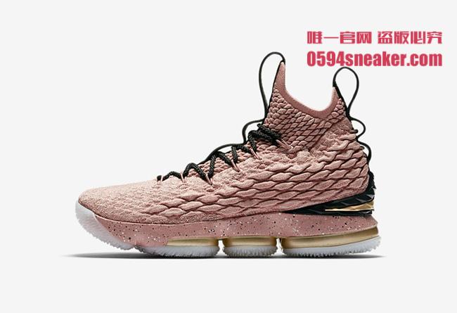 897650-600,LBJ15,LeBron 15,Nik 897650-600 奢华玫瑰金！LeBron 15 LMTD EP “Hollywood” 刚刚发售