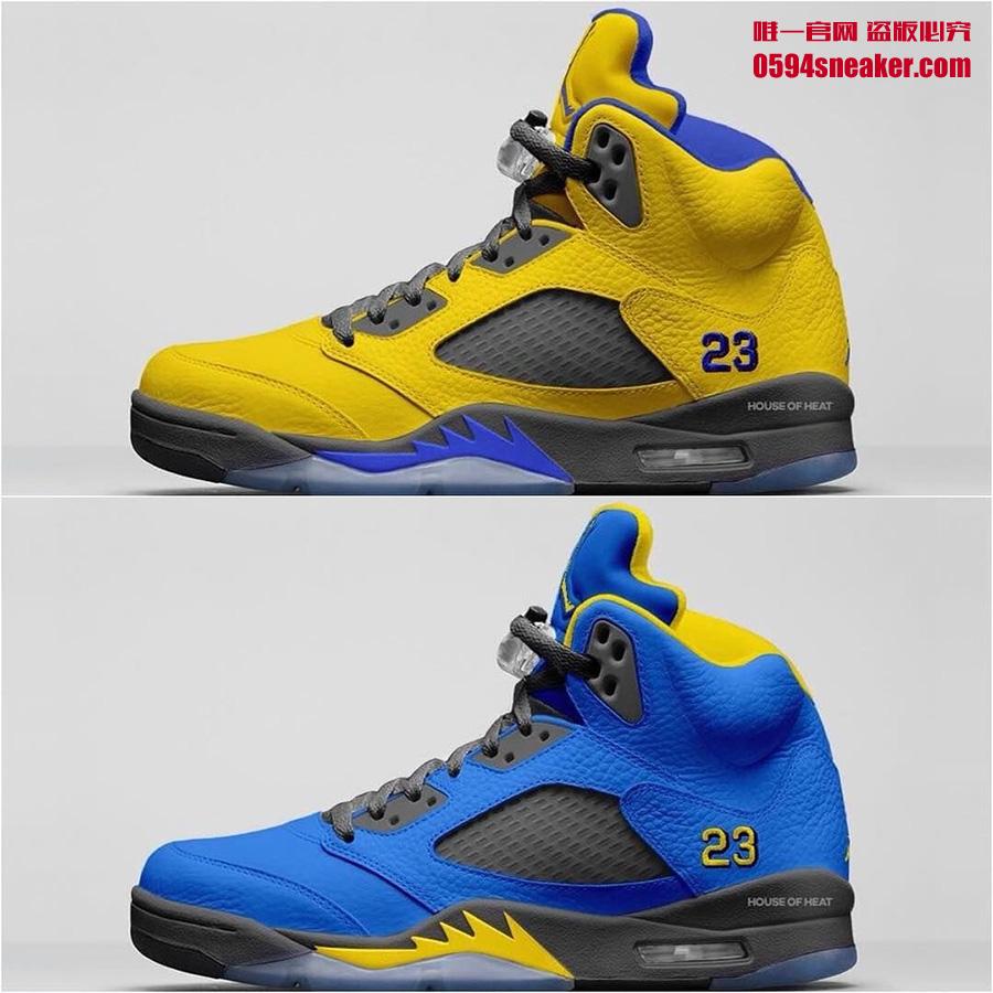 AJ5,Air Jordan 5 AJ5 兰尼配色又要来了！Air Jordan 5 “Laney” 将带来两款新配色