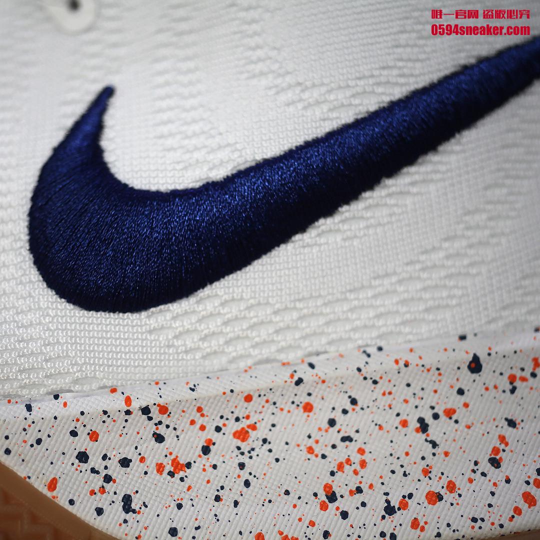 Nike,Kyrie 4,943806-100,发售 德鲁大叔专属配色！Kyrie 4 “Uncle Drew” 实物欣赏！