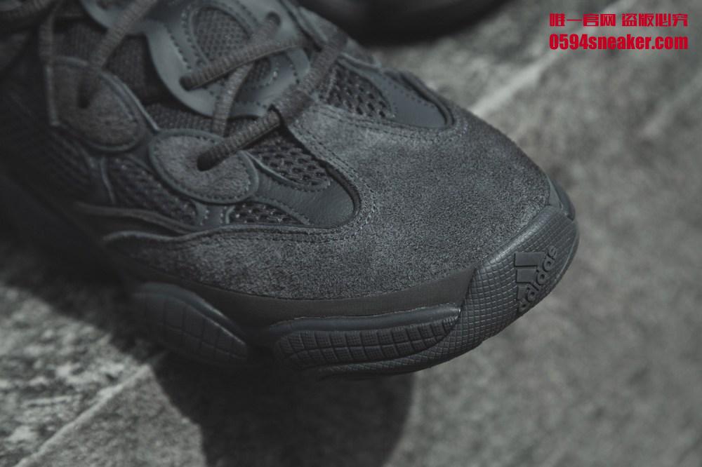 adidas,Yeezy 500,发售,上脚 上脚酷炫又高街！Yeezy 500 “Utility Black” 本周末正式发售