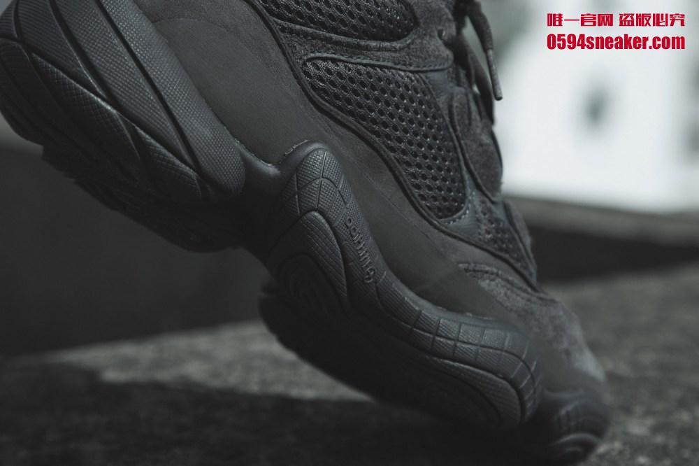 adidas,Yeezy 500,发售,上脚 上脚酷炫又高街！Yeezy 500 “Utility Black” 本周末正式发售