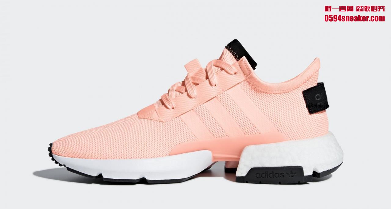 adidas POD S3.1 货号：“Pink” B37364、“Gray” B37365