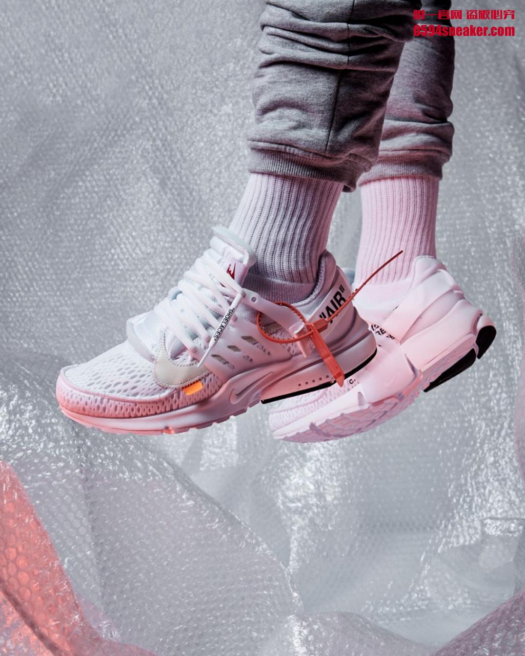 OFF-WHITE x Nike Air Presto “White” 货号：AA3830-100