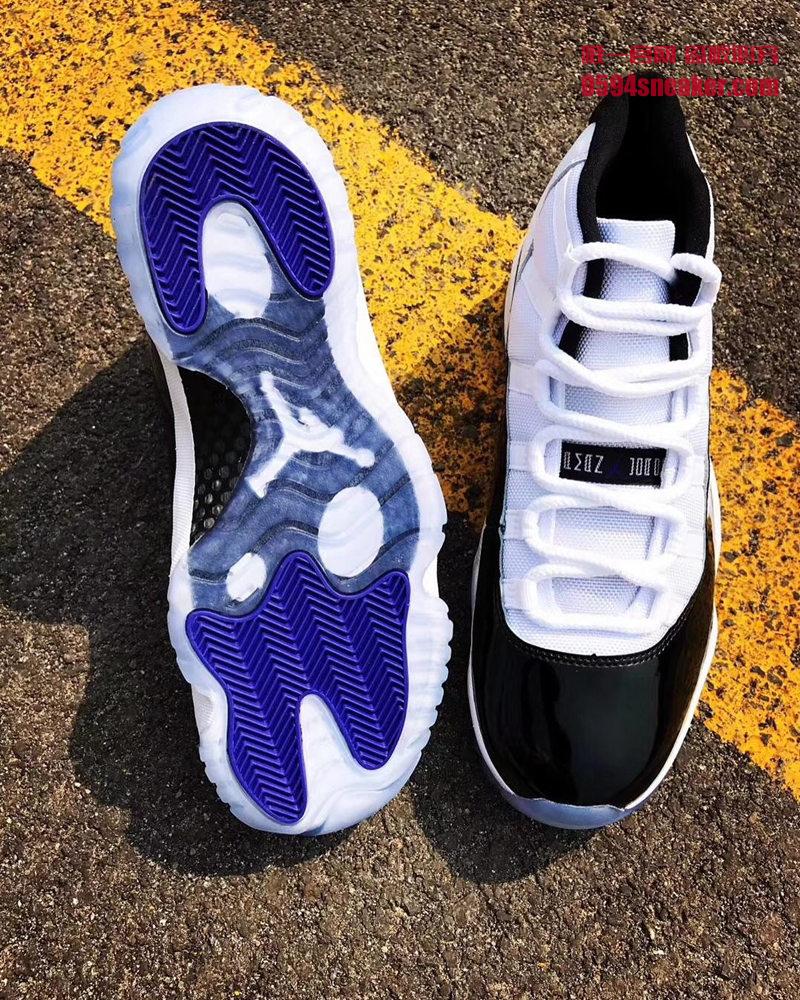 Air Jordan 11,AJ11,378037-100,  目前最完整的实物美图！Air Jordan 11 “Concord” 你心动了吗？