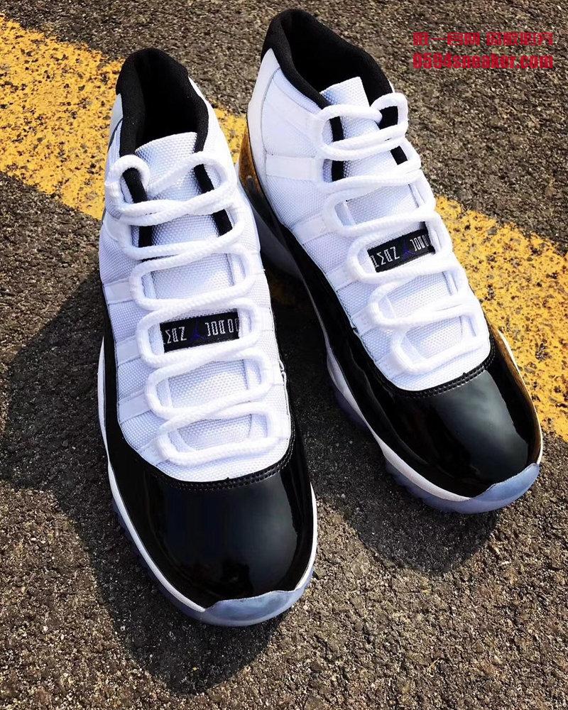 Air Jordan 11,AJ11,378037-100,  目前最完整的实物美图！Air Jordan 11 “Concord” 你心动了吗？