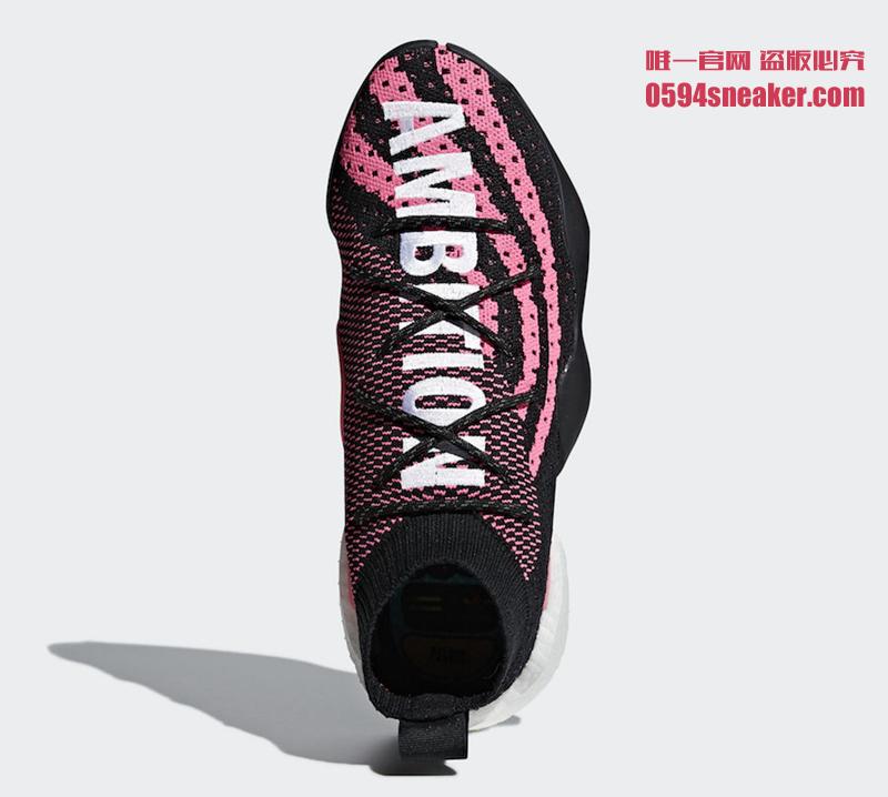 菲董,adidas,Crazy BYW,G28183,G28  风骚粉色主题！两款 Pharrell x adidas Crazy BYW 即将发售