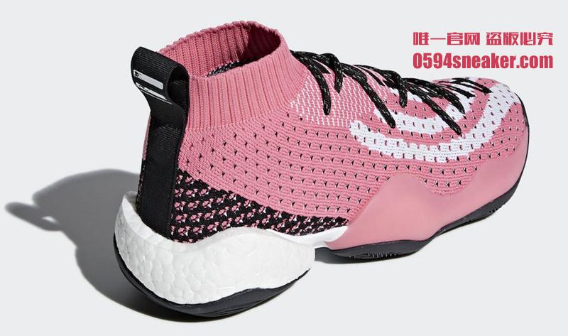 菲董,adidas,Crazy BYW,G28183,G28  风骚粉色主题！两款 Pharrell x adidas Crazy BYW 即将发售