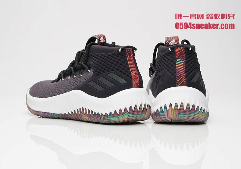 adidas,Dame 4,发售  彩色民族风花纹！Dame 4 “Summer Pack” 官网现已上架