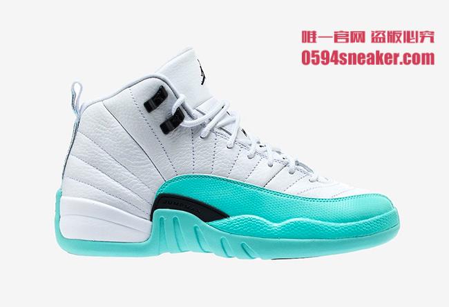 Air Jordan 12,AJ12,510815-100,  难以抗拒的 Tiffany 蓝！Air Jordan 12 全新配色 8 月发售