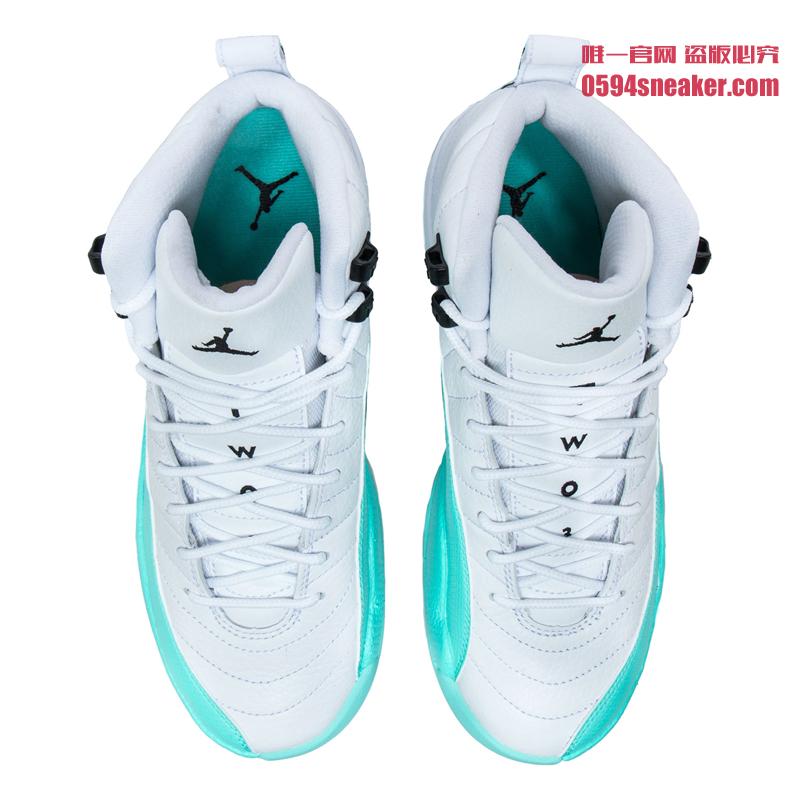 Air Jordan 12,AJ12,510815-100,  难以抗拒的 Tiffany 蓝！Air Jordan 12 全新配色 8 月发售