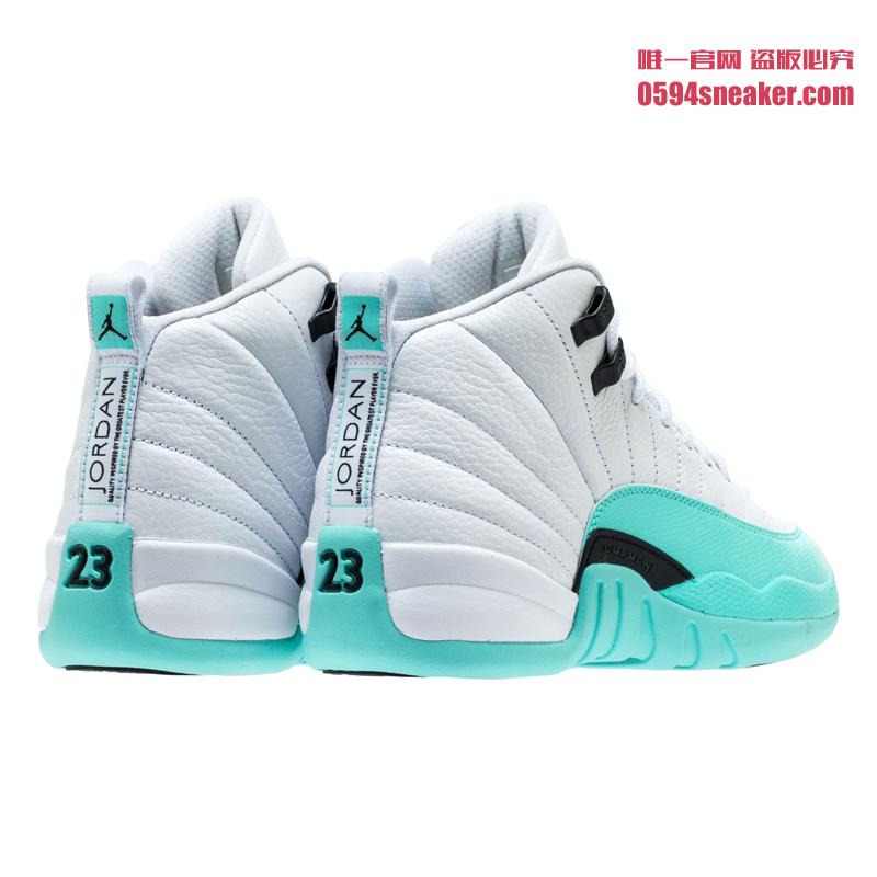 Air Jordan 12,AJ12,510815-100,  难以抗拒的 Tiffany 蓝！Air Jordan 12 全新配色 8 月发售