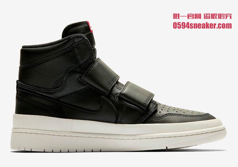 Air Jordan 1,AJ1,AQ7924-001,AQ  魔术贴绑带设计！Air Jordan 1 High Double Strap 刚刚发售