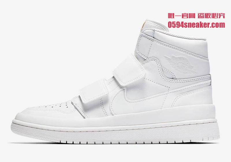 Air Jordan 1,AJ1,AQ7924-001,AQ  魔术贴绑带设计！Air Jordan 1 High Double Strap 刚刚发售