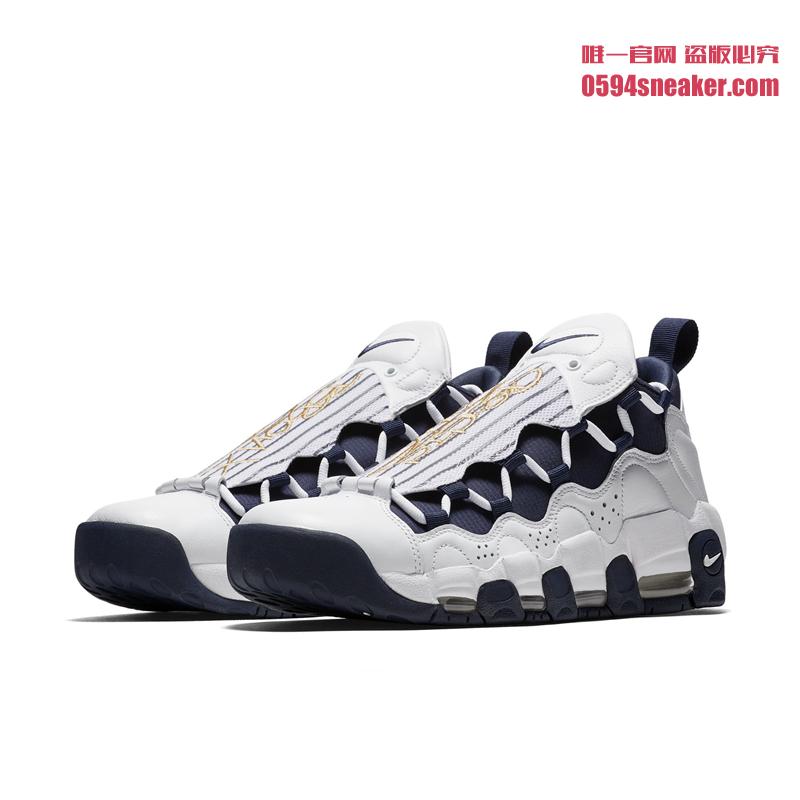 Nike,Air More Money  复古海军蓝配色！Air More Money “NYC” 登场