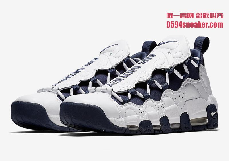 Nike,Air More Money,AR5401-100  涂鸦字体鞋面！Air More Money “The Bronx” 登场