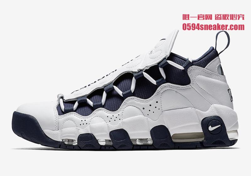 Nike,Air More Money,AR5401-100  涂鸦字体鞋面！Air More Money “The Bronx” 登场