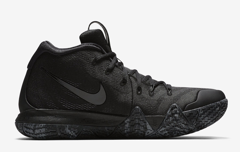 Nike Kyrie 4 "Triple Black" Item No.: 943807-008 Irving IV All Black Colorway