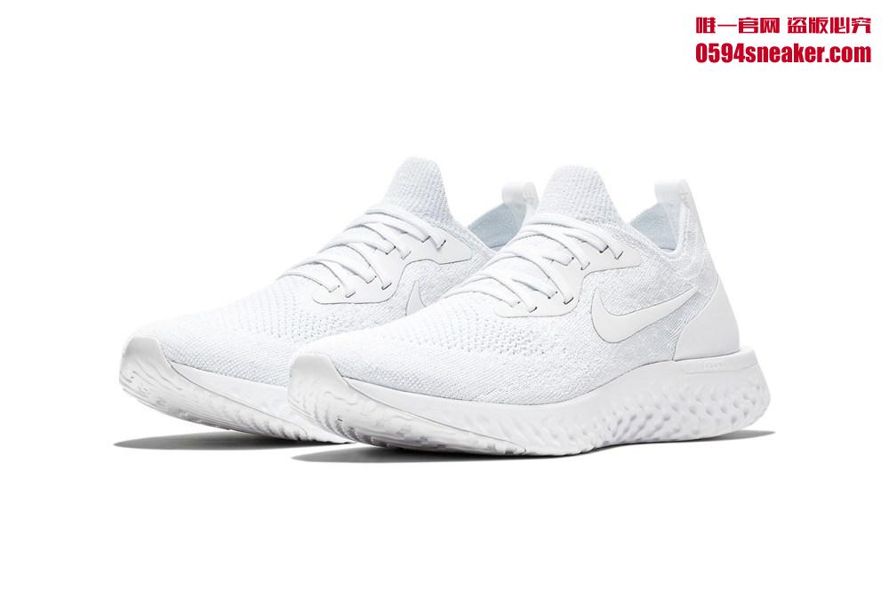 Nike Epic React,Nike,发售  小白鞋来袭！ Nike Epic React 纯白配色上架