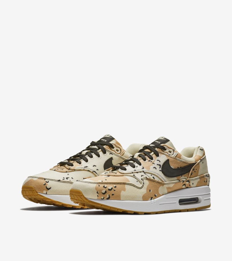 Nike,Air Max 1,875844-204,发售 沙漠迷彩加持！Nike Air Max 1 “Desert Camo” 明日官网发售