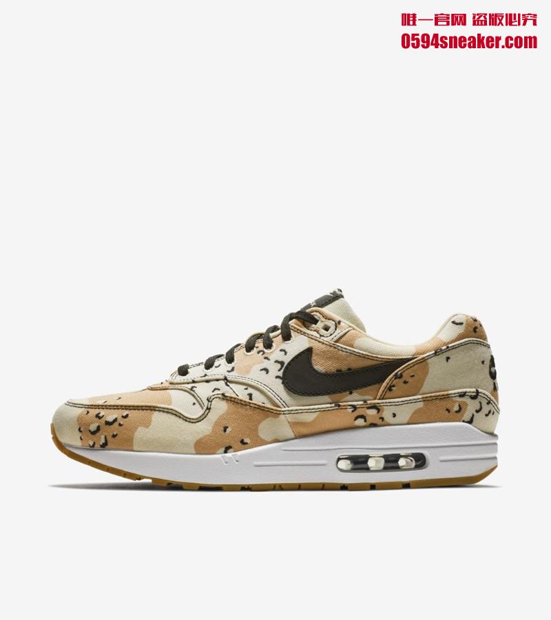 Nike,Air Max 1,875844-204,发售 沙漠迷彩加持！Nike Air Max 1 “Desert Camo” 明日官网发售