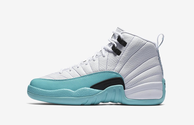 Air Jordan 12 Retro Tiffany 配色，货号：510815-100