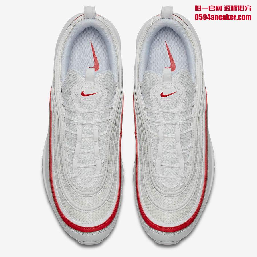 Nike Air Max 97 “White Red” 货号：AR5531-002