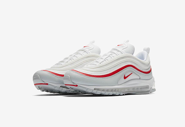 Nike Air Max 97 “White Red” 货号：AR5531-002