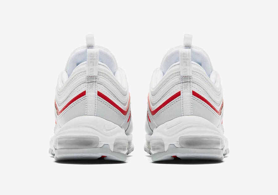 Nike Air Max 97 “White Red” 货号：AR5531-002