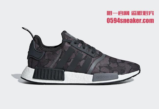 Adidas,NMD R1,Camo,D96616,发售  激似 BAPE 联名！adidas 新款 NMD R1 下月发售