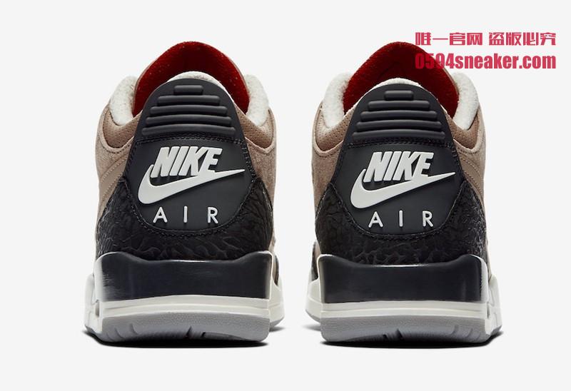 Nike,Air Jordan 3,JTH,AV6683-2  质感低调出众！贾老板 Air Jordan 3 JTH “Bio Beige” 官图释出