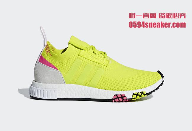 发售,AQ1137,NMD Racer,adidas  新款柠檬黄 NMD Racer Primeknit “Semi-Solar Yellow” 下月发售