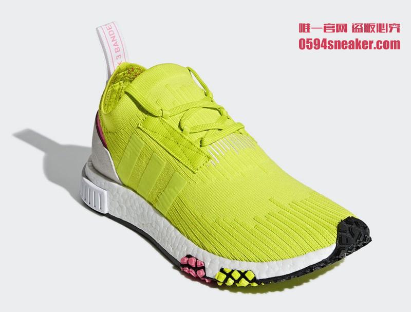 发售,AQ1137,NMD Racer,adidas  新款柠檬黄 NMD Racer Primeknit “Semi-Solar Yellow” 下月发售