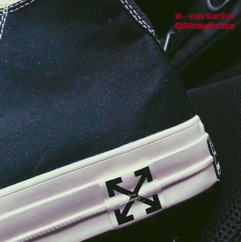 OFF-WHITE,Converse,Converse 2. 更多细节释出！来看看 OFF-WHITE x Converse 2.0 上脚效果如何？