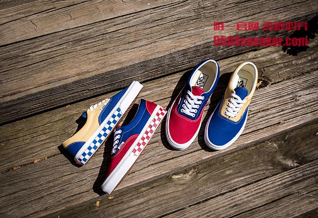 Vans,Era,BMX,发售 经典三原色！Vans 新款 Era “BMX Checkerboard” 套装现已发售