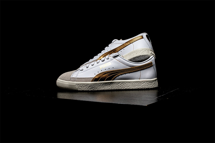 Puma Basket,Puma 奢侈品般的华丽！Puma Basket 90690 带来白金新配色