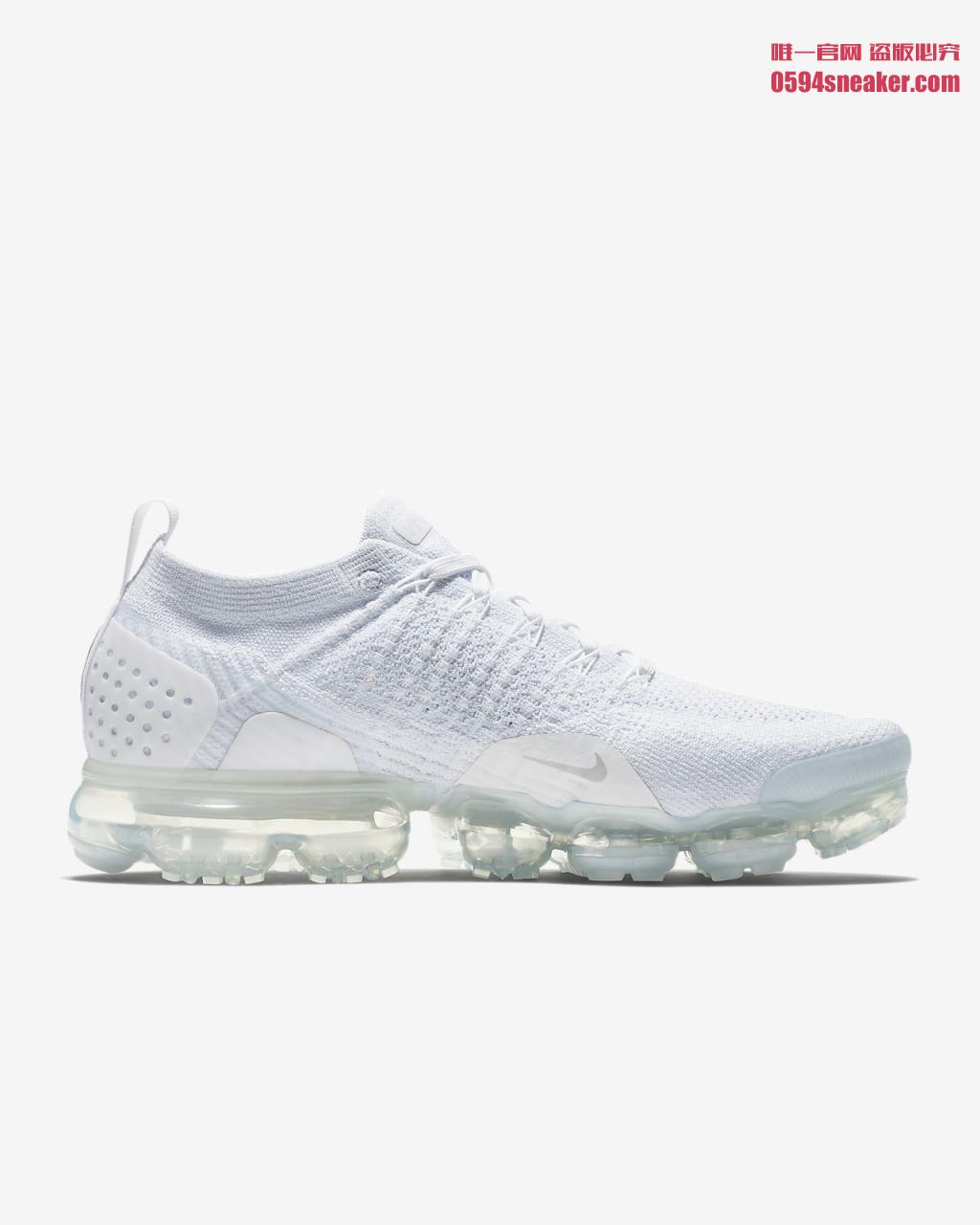 942842-100,VaporMax,Nike 942842-100 人气纯白再现！Nike Air VaporMax 2.0 “Triple White” 现已发售