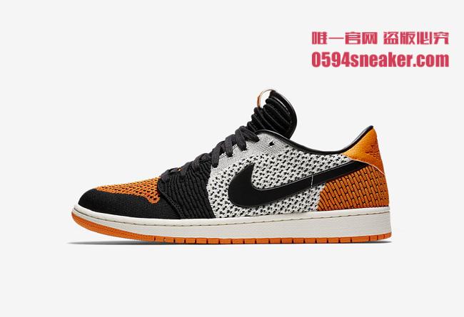 AH4506-100,AJ1,Air Jordan 1 AH4506-100 China has long been on the shelves! Air Jordan 1 Low Flyknit Official Picture Released!
