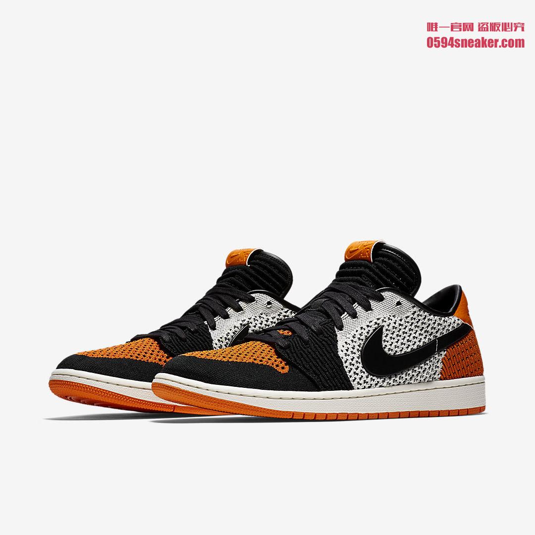 AH4506-100,AJ1,Air Jordan 1 AH4506-100 China has long been on the shelves! Air Jordan 1 Low Flyknit Official Picture Released!
