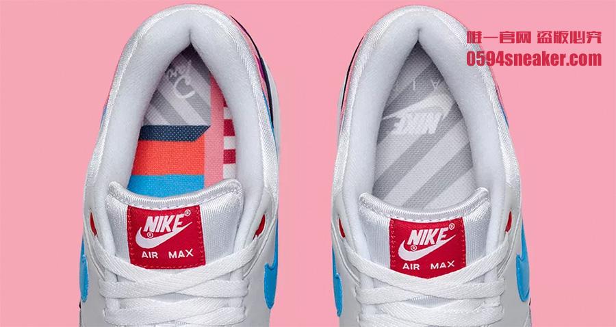 AT3057-100,Air Max 1,Nike,开箱,发 AT3057-100 独特的荷兰田园风！Parra x Nike Air Max 1 今早已经发售