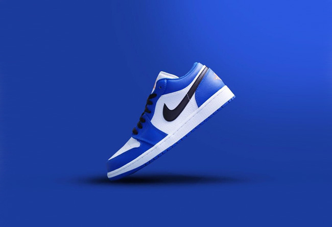 Air Jordan 1 Low “Hyper Royal” 货号：553558-401