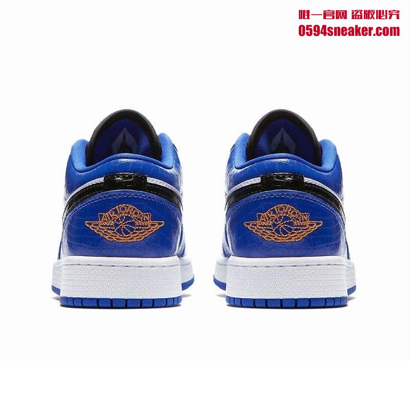 Air Jordan 1 Low “Hyper Royal” 货号：553558-401